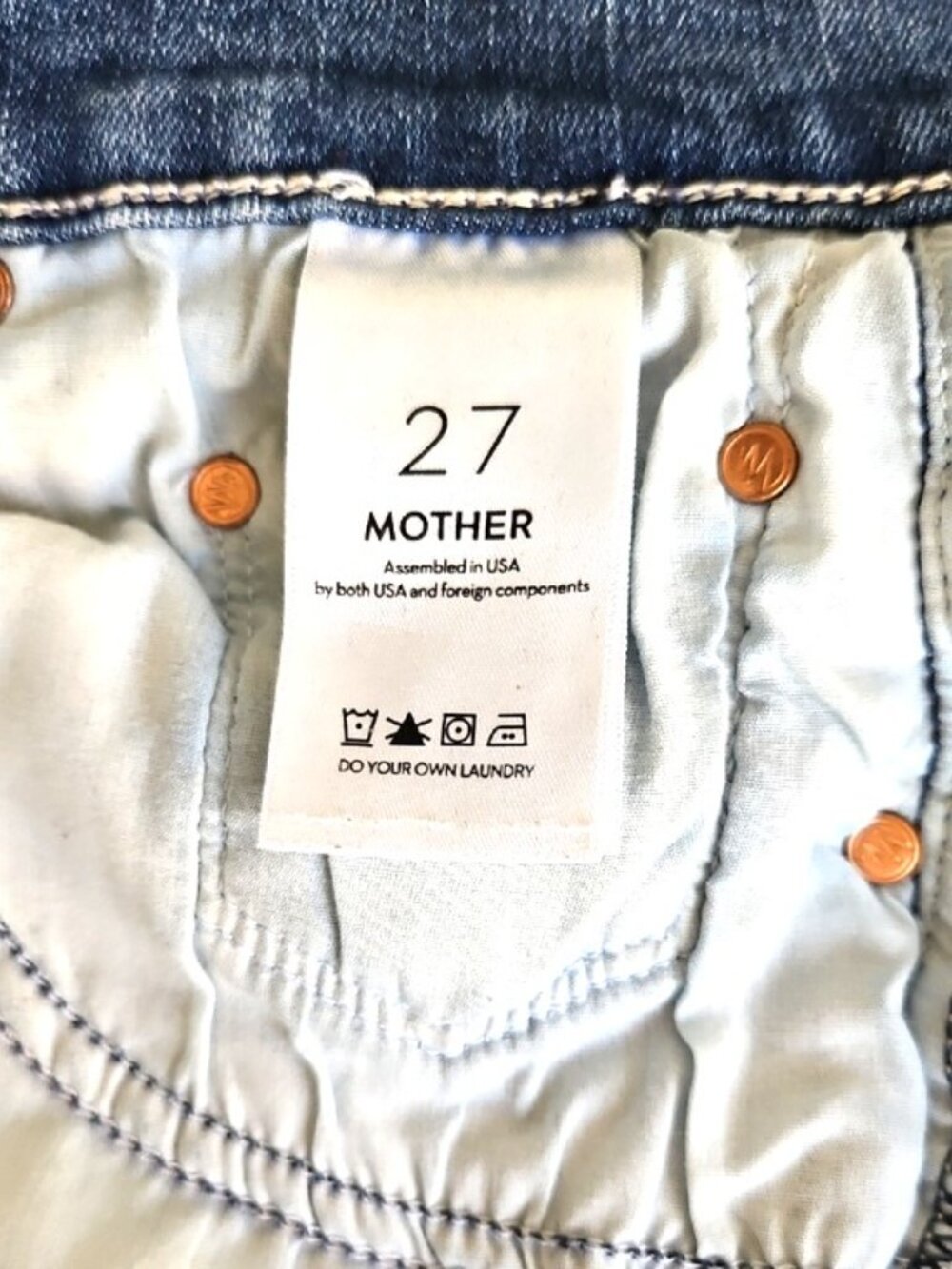 MOTHER The High Waisted Rider Ankle - Picture 7 of 7